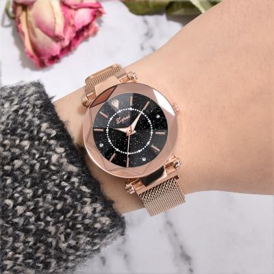 China Waterproof Luxury Women Watches Magnetic Starry Sky Clock Quartz Wristwatch Fashion Ladies Wristwatch Reloj Female Relogio Feminino Feminino for sale