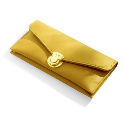 China 2021 Fashion Hot Leather Wallet Purse Women's PU RFID Korea Women's Long Wallet for sale