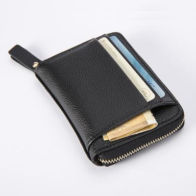 China 2020 New Cute Mini PU Leather Wallet Men's No Zipper Smart Travel Purse WT89 for sale