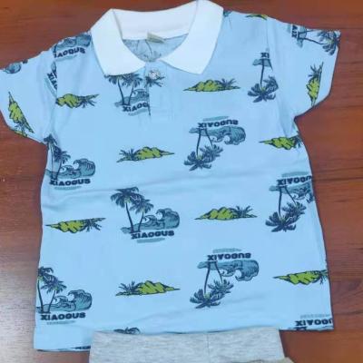 China Casual Cotton Shirt Kid Boy Polo T-Shirt Kids Polo Shirt Style For Kids Leisure for sale