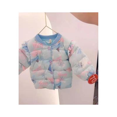 China Fashion factory supply casual jacket coat kids winter boutique clothing Cotton-padded clothes for sale