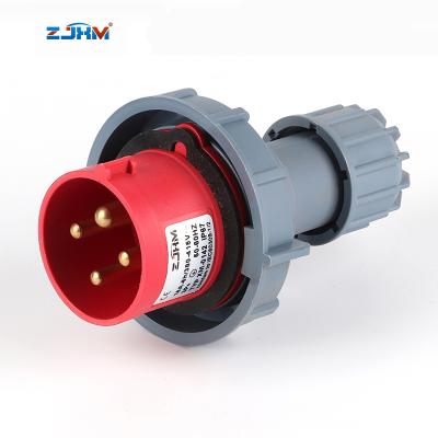 China XM-0142 Size IP67 Quality 380v 16a 32a Industrial Waterproof Electrical Industrial Plugs And Sockets for sale