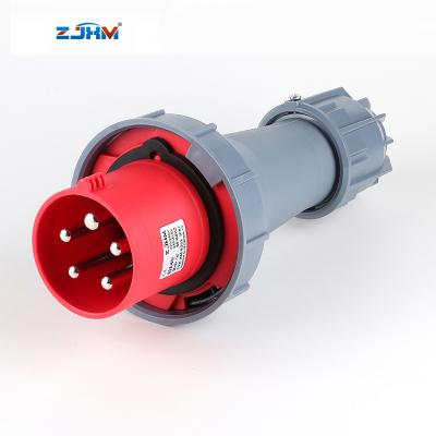 China XM-0352 IP67 63a 5 pin industrial male-female socket and socket for sale