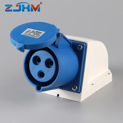 China XM-123K Industrial Socket 16a IP44 Splash Proof Industrial Plug&Socket for sale