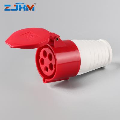 China XM-225 32amp Industrial Industrial Connector IP44 Plug And Socket Coupler for sale