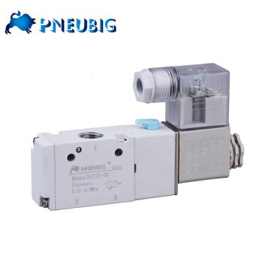 China Garment Shops 3/2 Way 3V210-08 1/4 Inch Electric Control Single Solenoid Valve for sale