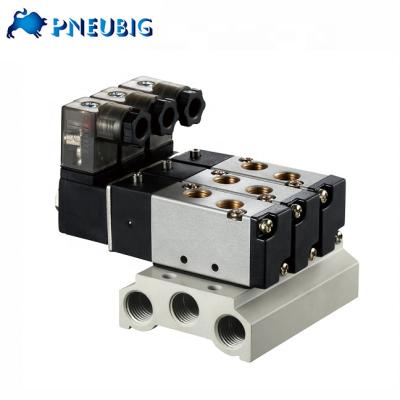 China Garment Shops Airtac Solenoid Valve 4V410-15 400 Series Pneumatic Air Valve for sale