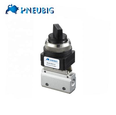 China Garment Shops MOV-01 Series 2 Position 3 Way Pneumatic Mechanical Selective Control Valve for sale