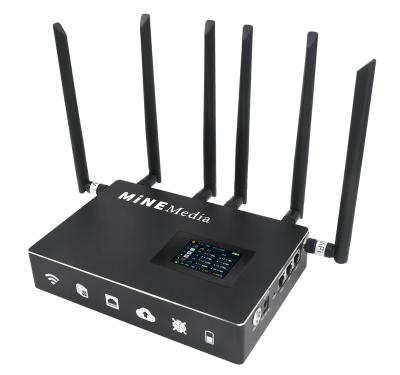 China 3G 4G LTE Joint Bonding Router with Traffic Chargeable Server for Stable Live Video Steaming and Broadcasting for sale