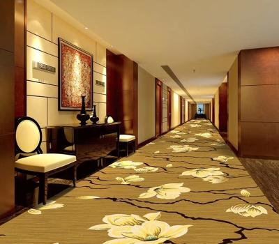 China Reversible luxury hallway custom rug made machine wall to wall carpet axminster for sale