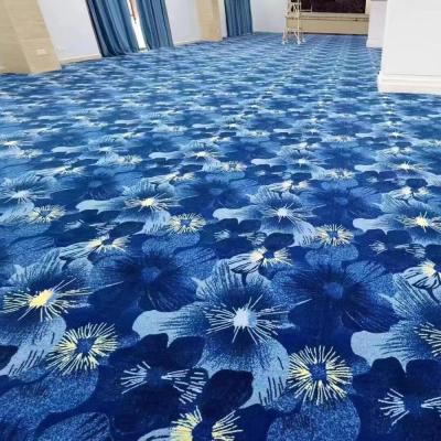 China 80% washable wool and 20% nylon machine woven jute backing axminster luxury rug broadloom for sale