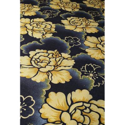 China washable customized broadloom wall to wall hallway axminster carpet machine made for sale