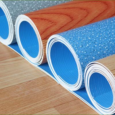 China Eco-friendly.anti-slip.water-proof PVC Vinyl Flooring Plastic Roll Hospital Use PVC Flooring for sale