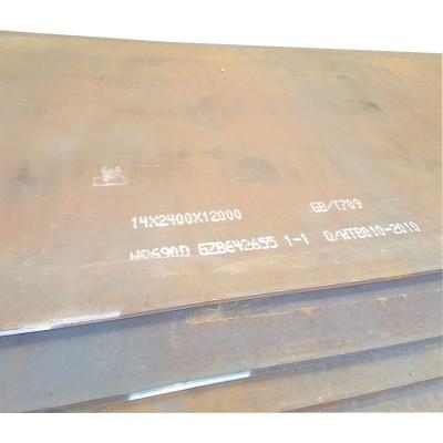 China Boiler sheet steel plate manufacturer Q690D construction material thick composite high strength steel plate extremely hard for sale