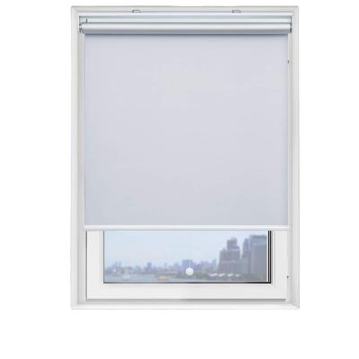 China Easy clean manual roller blind with radio for sale