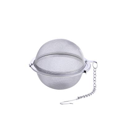 China 4pcs Viable Stainless Steel Mesh Tea Ball Tea Infuser Strainers 5/7/8/9/10Cm Filters Tea Interval Diffuser for sale