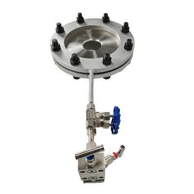 China -20â „ ƒ ~+500â „ ƒ Integral Stainless Steel Flange Propane Restriction Orifice Plate Flowmeter DN15-DN1200 for sale