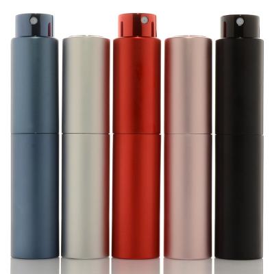 China Cheap Price Personal Care Small Rose Black 10Ml Perfume Atomizer Blue Silver Red Vials Sample Glass Bottle Mini Tester Bottles for sale