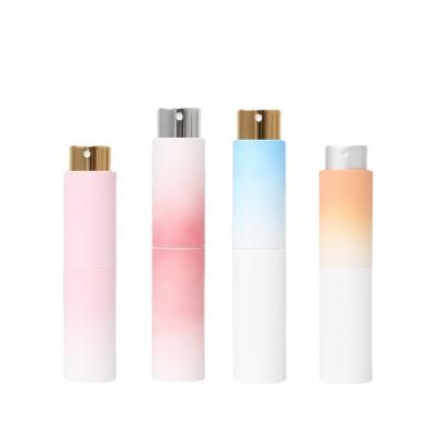 China Personal Care 10Ml Small Perfume Atomizer Vials Sample Refillable Glass Bottle Twist Up Atomizer Perfume Bottle for sale