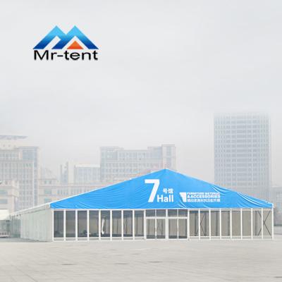 China Waterproof Glass Marquee Exhibition Hall Tent Outdoor Commercial Event Tent for sale