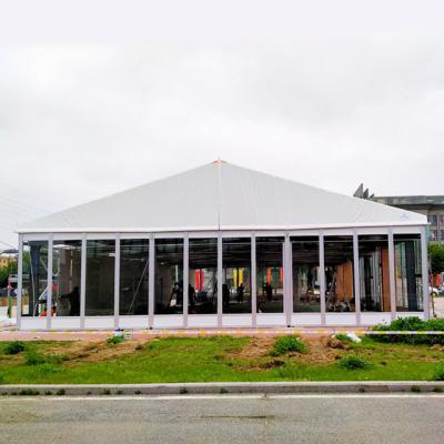 China Waterproof Large Event Marquee Outdoor Glass Exhibitions Tent Decoration for sale