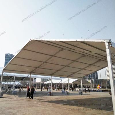 China Waterproof High Quality Large Outdoor Temporary Exhibition Hall Tent 20x100m for sale