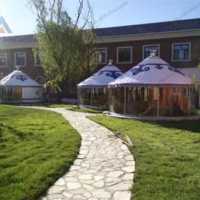 China Customized Modern Waterproof Canvas Living Yurt Tent For Sale for sale