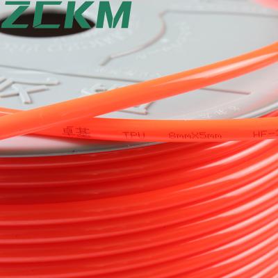 China ZCKM Brand Flexible Pneumatic Tubing 16mm x 12mm PU Polyurethane Tubing Air Hose Line for Air Compressor Fitting or Liquid Transfer for sale