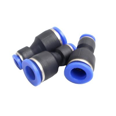 China Building Material Shops 6 PAGE Series Quick Connector 8 10 12 14 Pneumatic One Touch 16mm Direct Tube Flattening Fittings for sale