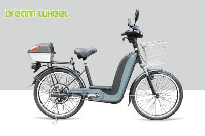 China unterstützte elektrisches Pedal 32km/H Fahrrad 24 schwanzloser Motor des Zoll-Rad-350W zu verkaufen