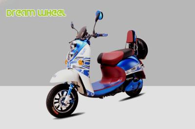 China Pedal Assisted Scooter 500W 60V Dc Hub Motor , Two Wheeled Moped Electric Scooter for sale