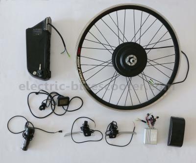 China 36V 10.4Ah Ebike Conversion Kit , Electric Bike Hub Motor Conversion Kit With Batteries for sale