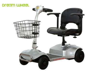 China 4 Wheel Fold Up Motorised Mobility Scooter 7km/h 24V 12Ah Lead Acid Gel Battery for sale