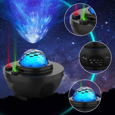 China French Kids Night Light Projector Star Surf Two Laser Lights With Wireless Music Speaker for sale