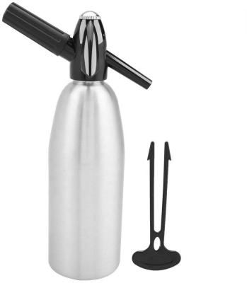 China Fashionable Attractive Portable Alloy Soda Bottle Siphon Household Soda Household Soda Seltzer Carbonated Water Maker With Pressure Regulator for sale