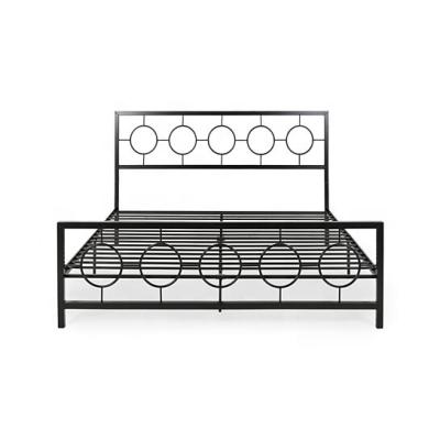 China Single Lit Headboard Metal Bed Frame Platform Bed Headboard Bed Sets Children Bedroom Furniture For Sale for sale