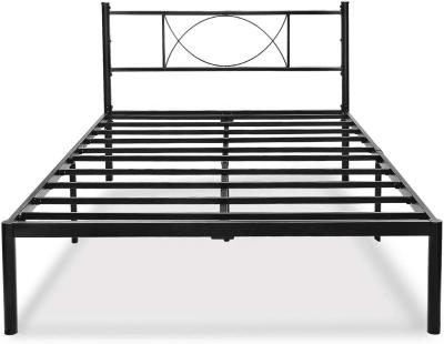 China Modern Design Adjustable Bed Frame Metal Single Size (Height) Children's Bed Sets Simple Iron Metal Bedroom Furniture For Sale for sale