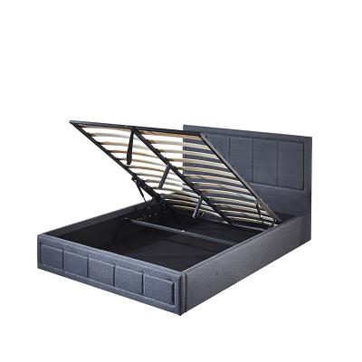 China Cheap And Fine Modern Queen Size Stool Storage Lift Storage Bed for sale