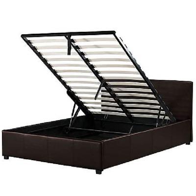 China Hydraulic Storage Gas Lift Storage Leather Bed for sale