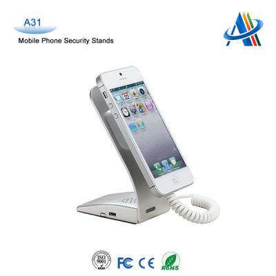 China Mobile phone open display security solution,security display stand for cell phone A31 for sale