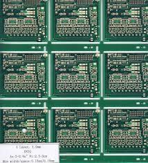 China 4-Layer HASL Industrial Control Circuits PCB Aluminum Base , Solder Mask Green , Yellow for sale