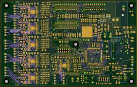 China 8-Layer Multilayer Industrial pcb board FR-4 , CEM-1 , CEM-3 base and PCB assembly service for sale