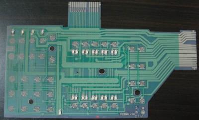 China 3M Adhesive Flexible PCB Board circuit For Industrial Controller , PET0.125 Auto for sale