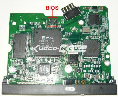 China WD HDD PCB logic board printed circuit board 2060-001215-002 for 3.5 inch IDE/PATA hard drive repair hdd date recovery for sale