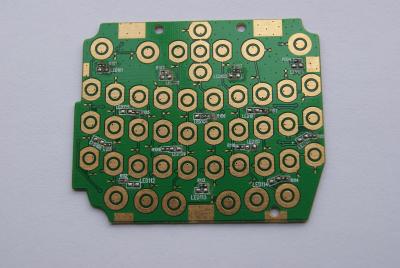 China Custom Flash Gold Green Prototype PCB Boards Fabrication , Copper Clad PCB Board for sale