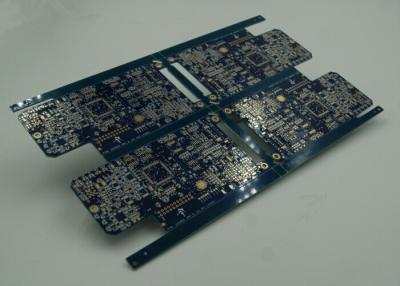 China Blue BGA HDI Printed Circuit Board with Blind Via Burried Vias for sale