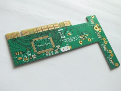 China Single Sided 1 Layer PCB PCBA With Gold Finger Gold Plating 1.2mm for sale