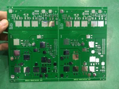 Κίνα Ενιαίοι πίνακες PCB στρώματος PCB των άκαμπτων πράσινων UL 94v0 διπλών δευτερευουσών οδηγήσεων αλουμινίου προς πώληση