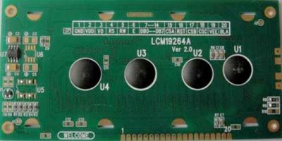 China Double Layer PCB Assembly Board IC Bonding For 40 Pin LCD Display , PCB Assemblies for sale