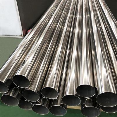 China Decorative Welded Round Stainless Steel Pipes SS Tube SUS 201 316L 304 for sale